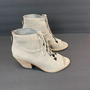 Eileen Fisher Vero Cuoio 'Slew' Lace Up Bootie - Earth Size 9 (Retail $275)